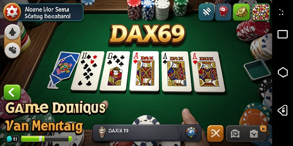 Gambaran permainan DAX69 yang penuh aksi dan strategi.