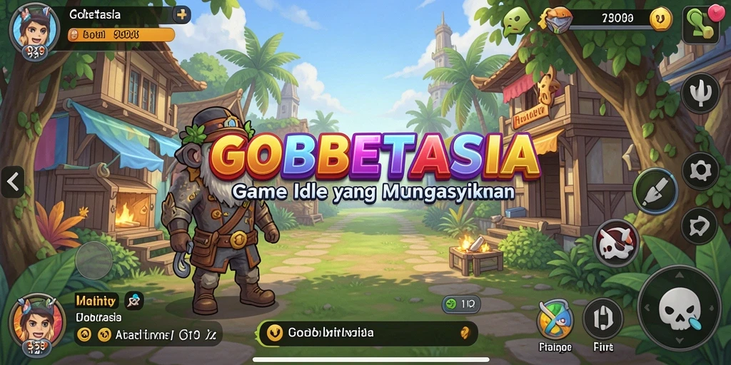 Tampilan gameplay GOBETASIA yang santai dan menyenangkan.
