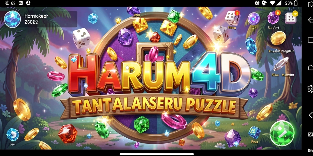 Tampilan gameplay seru dari HARUM4D yang menantang.