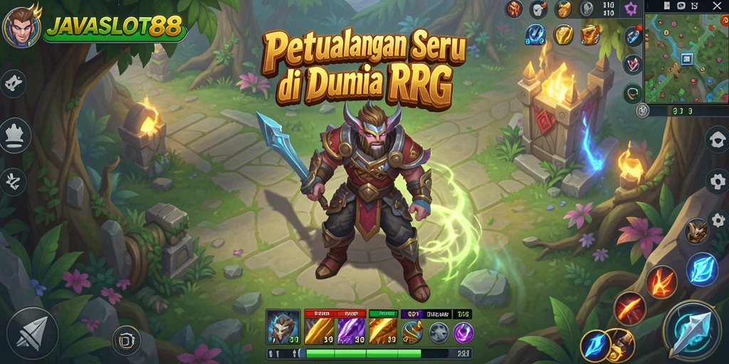 Menampilkan gameplay seru dan interaktif dari JAVASLOT88