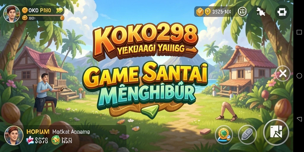 Tampilan gameplay KOKO288 yang menarik dan penuh warna.