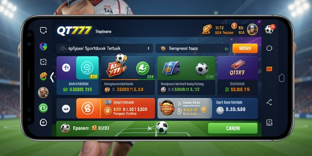 Screenshot gameplay QT777 yang menampilkan pengalaman taruhan olahraga.