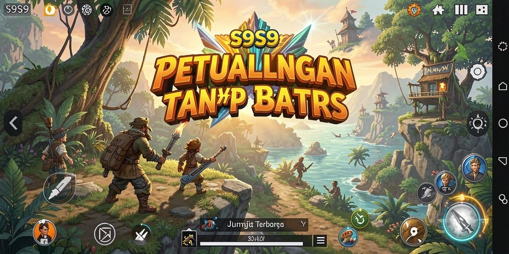Menampilkan momen epik dari gameplay Open World S9S9.
