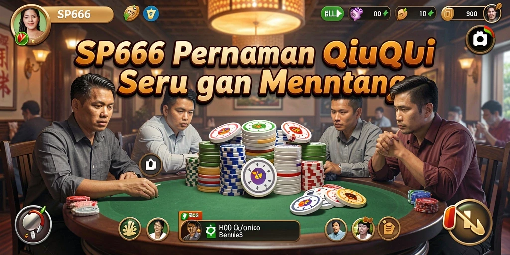 Tampilan gameplay QiuQiu yang seru dan menantang.